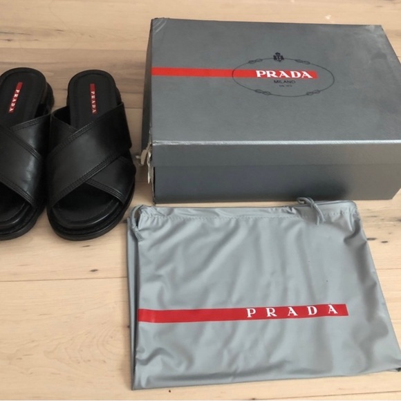 PRADA PLATFORM SANDALS - Picture 2 of 3